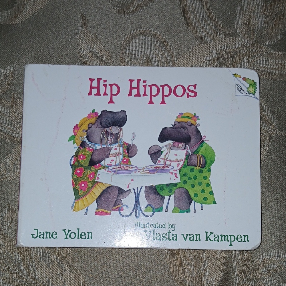 Hip Hippos Children's BoardBook